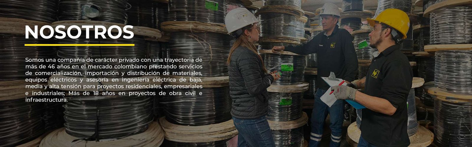 Nosotros. Inicio