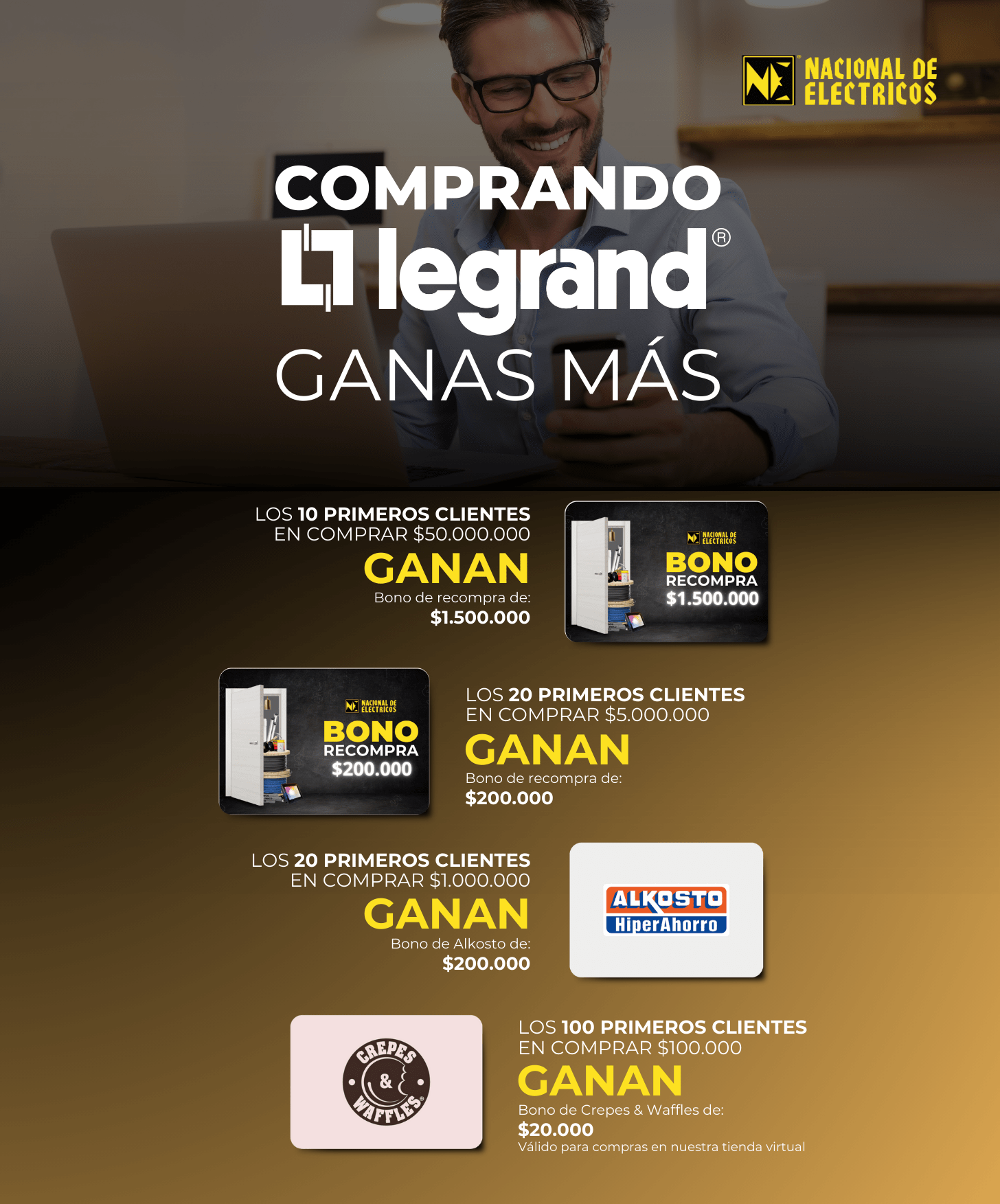 Copia de Mailing campaña Legrand bonos Términos y Condiciones