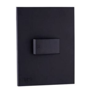 PULSADOR DE TIMBRE SENCILLO 10A/127V SPAZIO NEGRO MATE - CILES - PT144366NM