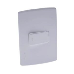 PULSADOR DE TIMBRE SENCILLO 10A/127V SPAZIO BLANCO - CILES - PT144366B