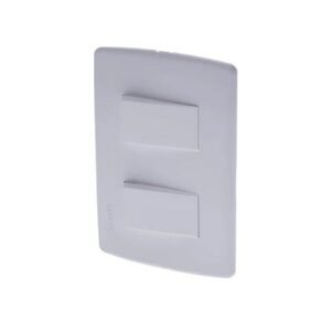 INTERRUPTOR DOBLE CONMUTADO 10A/127V SPAZIO BLANCO - CILES - PT144364B
