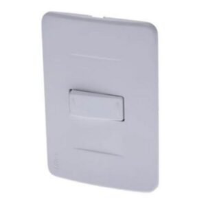 INTERRUPTOR SENCILLO CONMUTADO 10A/127V ULTRA NATURAL BLANCO - CILES - PT144123-SB