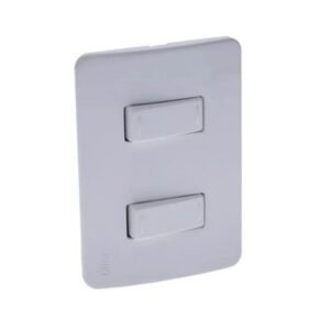 INTERRUPTOR DOBLE CONMUTADO 10A/127V ULTRA NATURAL BLANCO - CILES - PT144124-SB