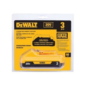 BATERIA ION DE LITIO 20V MAX* 3AH DEWALT