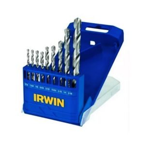 JUEGO BROCAS METAL HSS 1/16"-1/4" 7 PIEZAS IRWIN