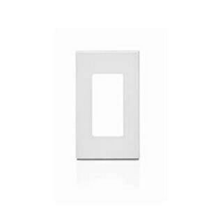 TAPA DE PARED DECORA 1 POSICION PARA MONTAJE A PRESION LEVITON - LEVITON 80301SW