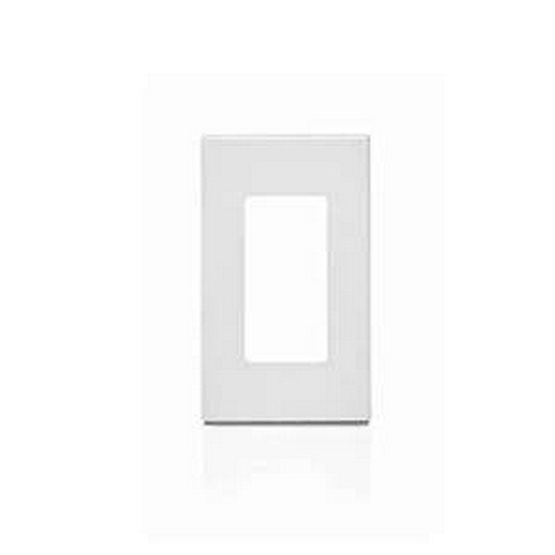 TAPA DE PARED DECORA 1 POSICION PARA MONTAJE A PRESION LEVITON - LEVITON 80301SW