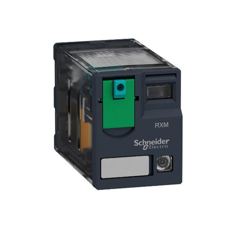 Relé de Miniatura enchufable - Zelio RXM - 4 CA - 24 V CC - Led - SCHNEIDER RXM4AB2BD