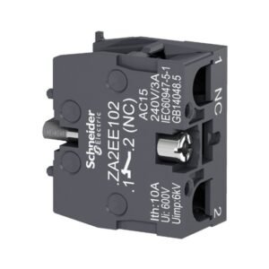 Bloque de contacto simple para cabeza 22mm - 1 NC - SCHNEIDER ZA2EE102