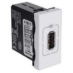 TOMA ARTEOR COBREAD USB CARGADOR 1000MA 1 MODULO - LEGRAND 572071