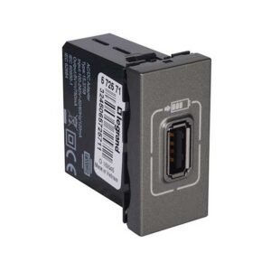 TOMA ARTEOR CUADRADO USB CARGADOR 1000MA 1M MAG- LEGRAND 572571