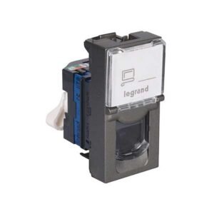 TOMA ARTEOR CUADRADO RJ45 C6 1M MAG- LEGRAND 572802