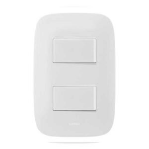 INTERRUPTOR GALICA-2 CONMUTABLE DOBLE BLANCA- LEGRAND GL2-202B