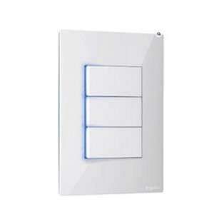 INTERRUPTOR CONMUTABLE TRIPLE LP 10A PRO CLICKME - LEGRAND 687623L