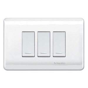 IINTERRUPTOR GENESIS CONMUTADOR TRIPLE BLANCO- SCHNEIDER MWD130237543