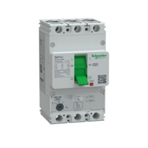 Disyuntor, GoPact MCCB 200, 3 polos, 25 kA a 415 V CA, clasificación de 160 A, unidad de desconexión TMD, protección térmica ajustable - SCHNEIDER G20B3A160