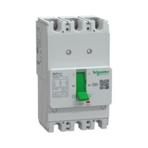 Disyuntor, GoPact MCCB 125, 3 polos, 15 kA a 415 V CA, clasificación de 50 A, unidad de desconexión TMD, protección térmica fija - SCHNEIDER G12E3F50