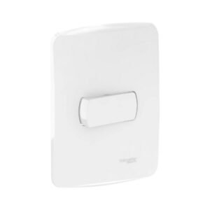 Interruptor Apagador Conmutable Sencillo Miluz 10A 250V Blanco - SCHNEIDER S3B12030