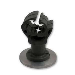 SOPORTE PARA ALAMBRON EN ALUMINIO DE 10MM - 2/0 - GENERICO