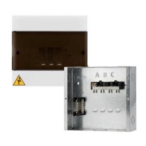 TABLERO MON-ENCH CU/AL 75A 127V 4 CT C.PTA/PLAST - TERCOL TTP4MG-BIMETALIC