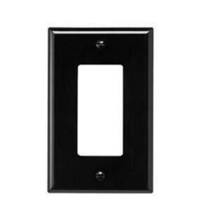 TAPA DECORATOR DE 1 POSICION CON TORNILLO COOPER EATON - COOPER-EATON PJ26BK