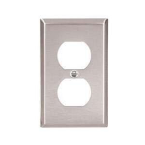 TAPA EN ACERO PARA CAJA 2X4 DE 2 SALIDAS PARA TOMA DOBLE COOPER EATON - COOPER-EATON 93101-BOX