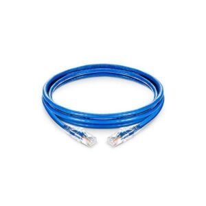 PATCH CORD AMP UTP CM C6 AZUL 1M 3FT - AMP-COMMSCOPE NPC06UVDB-BL003F