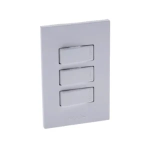 INTERRUPTOR1 TRIPLE 10A/127V ASTRAL BLANCO - CILES - PT144103-B